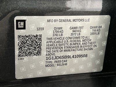 2020 Chevrolet Sonic LT