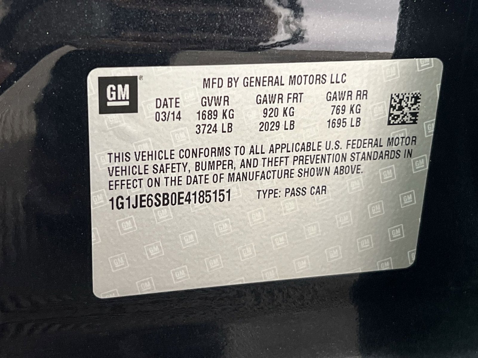 2014 Chevrolet Sonic LTZ