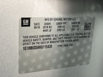 2017 Chevrolet Volt Premier