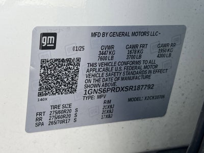 2025 Chevrolet Tahoe Z71