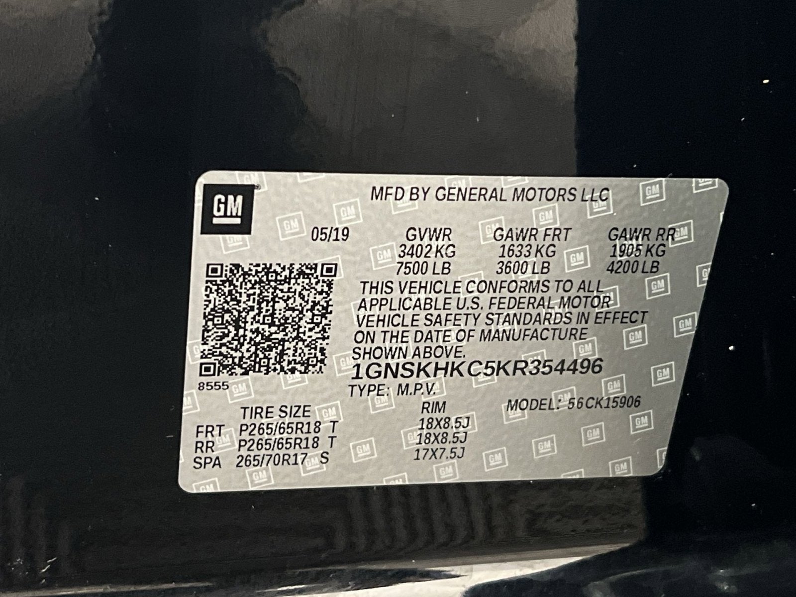 2019 Chevrolet Suburban LT