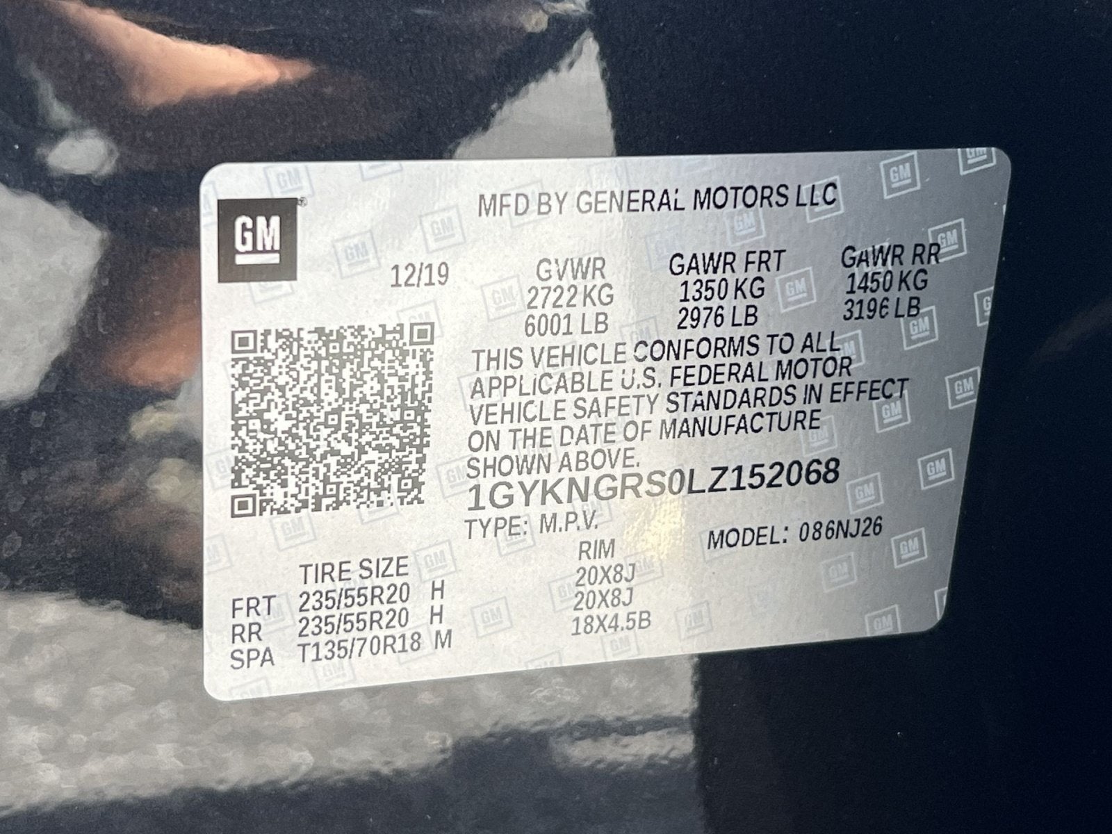 2020 Cadillac XT5 Sport