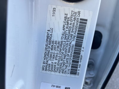 2024 Honda Accord Hybrid Sport