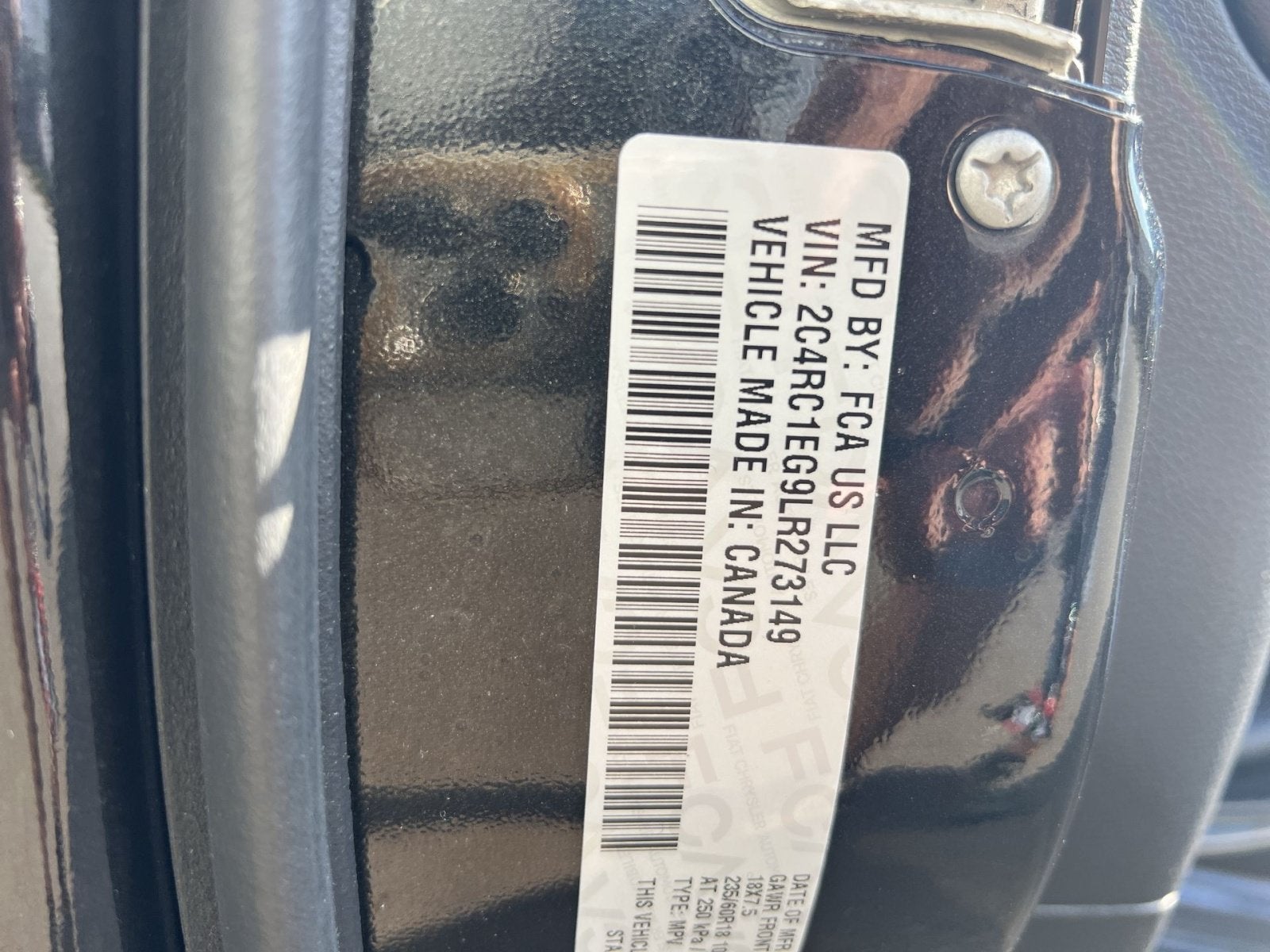 2020 Chrysler Pacifica Touring L Plus