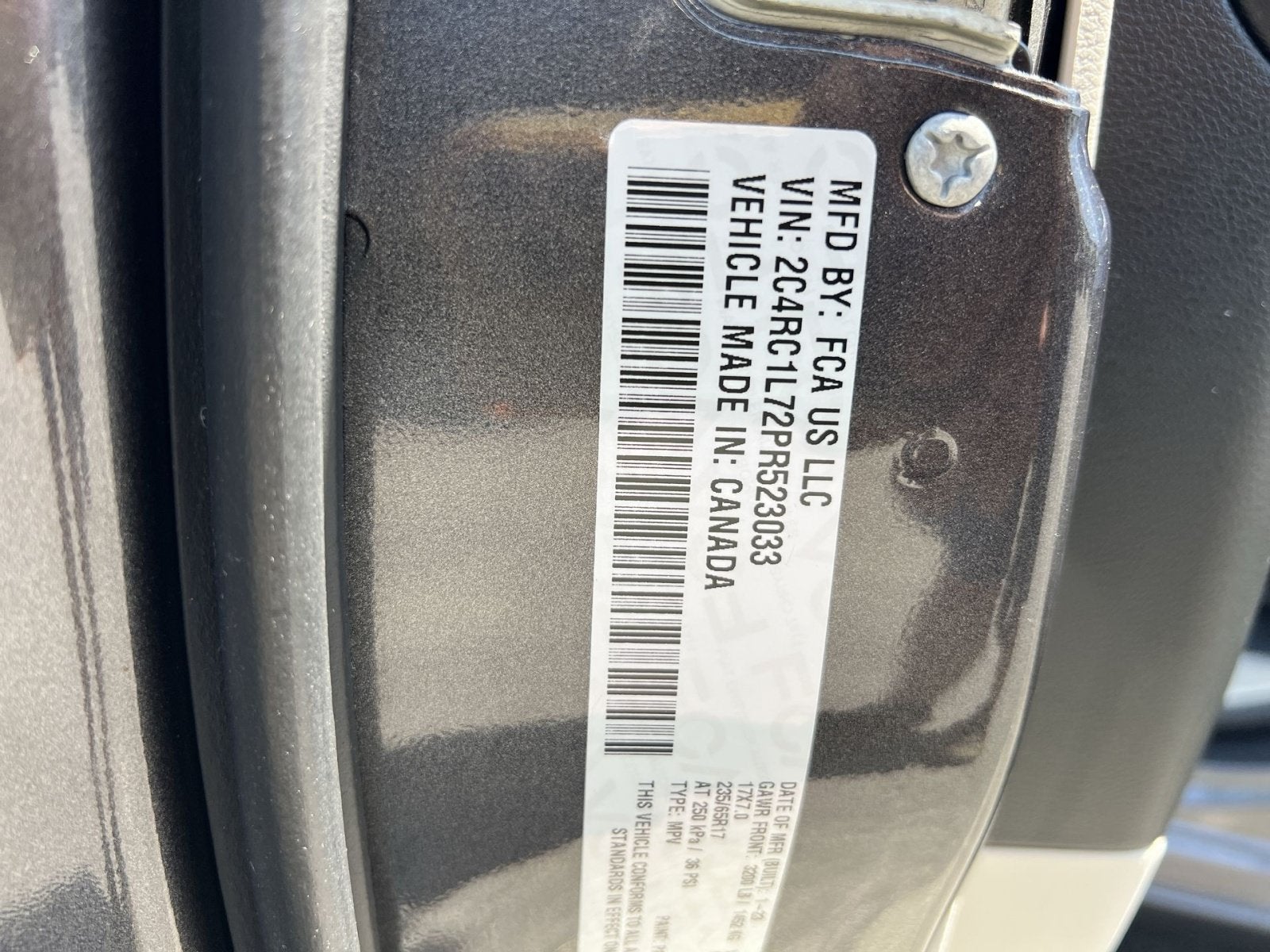 2023 Chrysler Pacifica Hybrid Touring L
