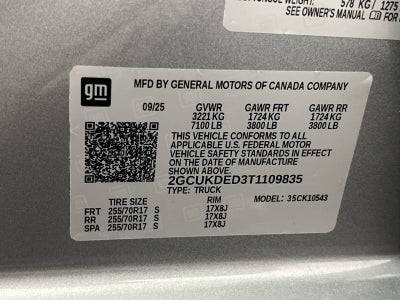 2026 Chevrolet Silverado 1500 LT
