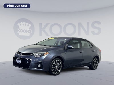 2014 Toyota Corolla S Plus