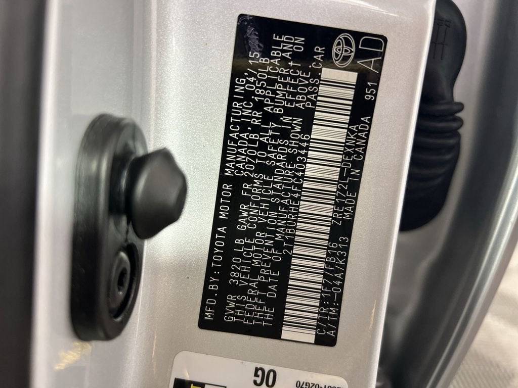 2015 Toyota Corolla LE