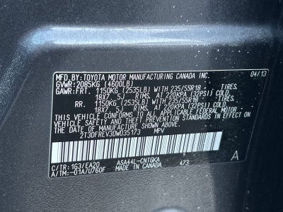 2013 Toyota RAV4 Limited