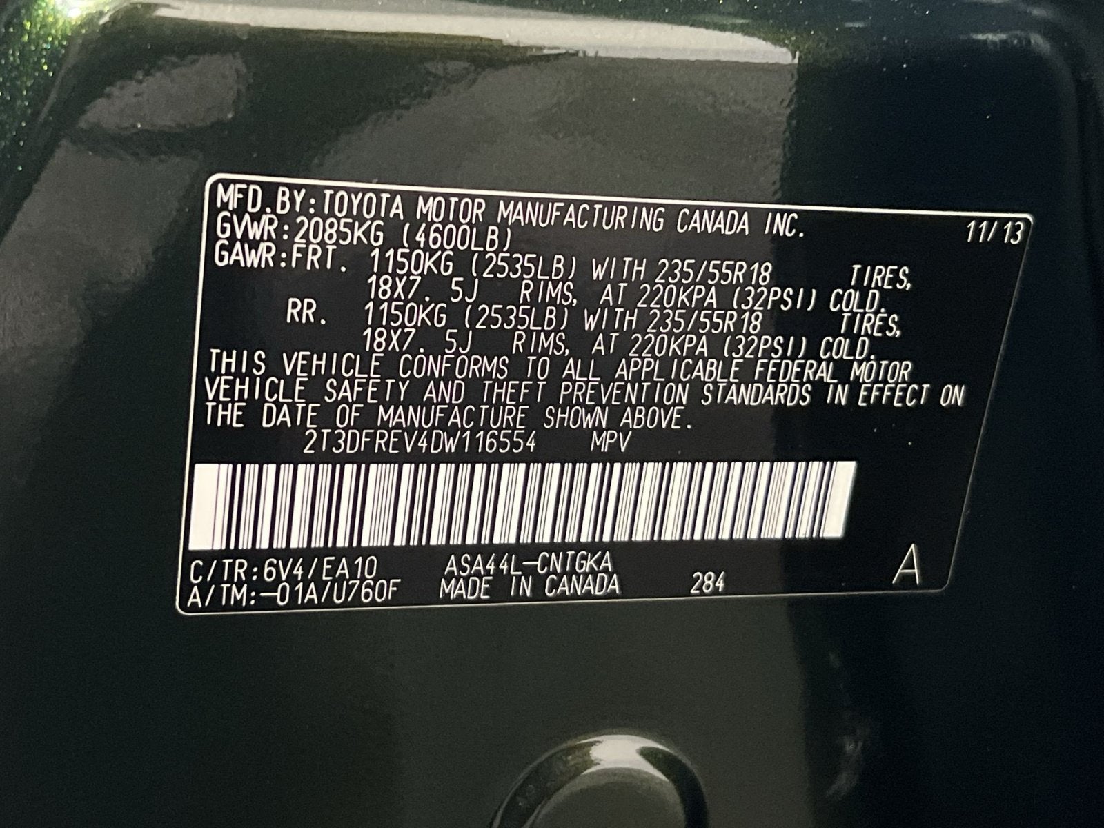 2013 Toyota RAV4 Limited