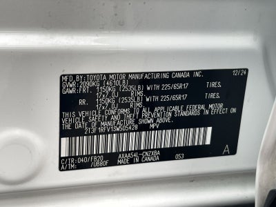 2025 Toyota RAV4 LE