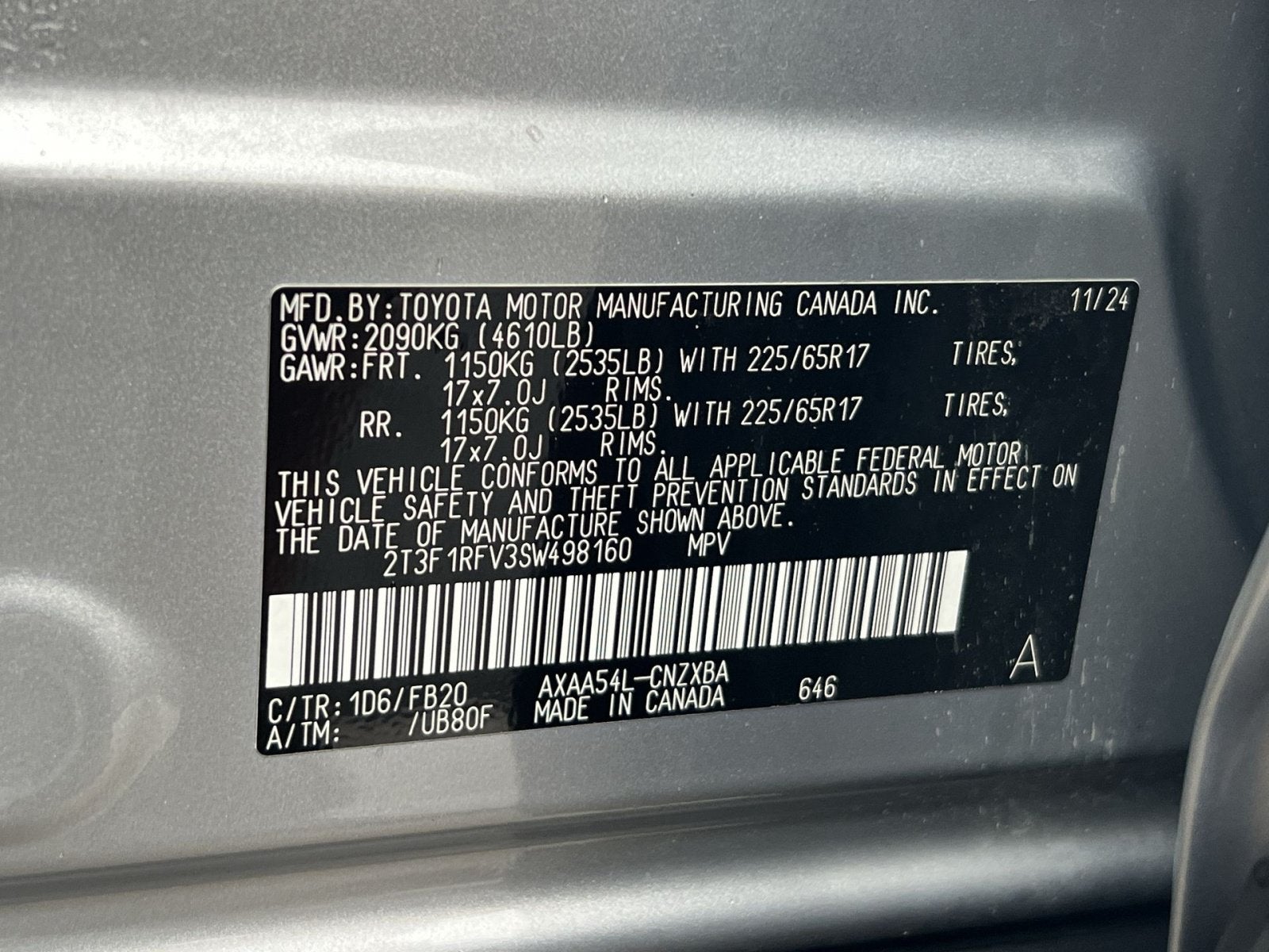 2025 Toyota RAV4 LE