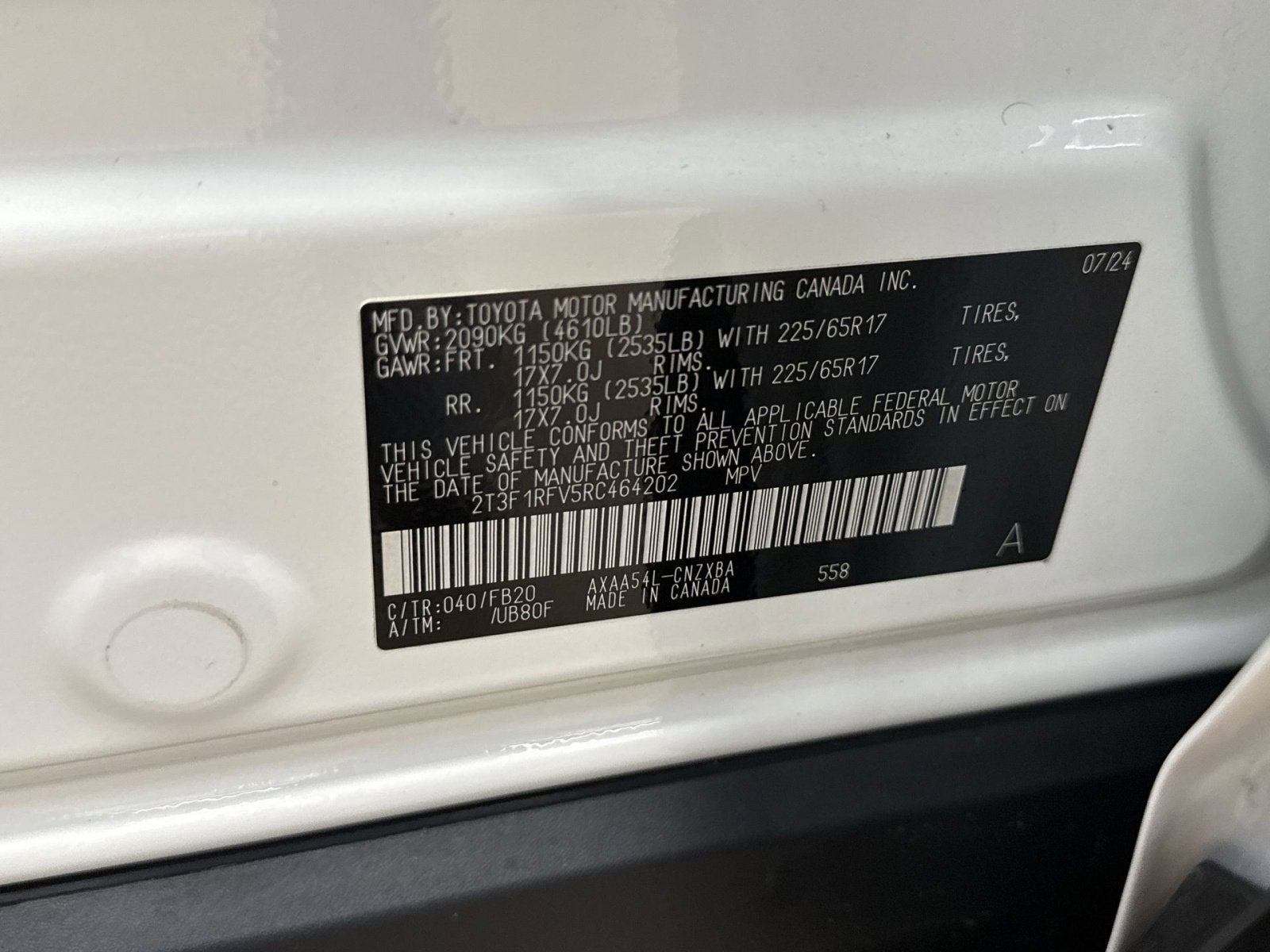 2024 Toyota RAV4 LE