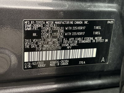 2025 Toyota RAV4 LE