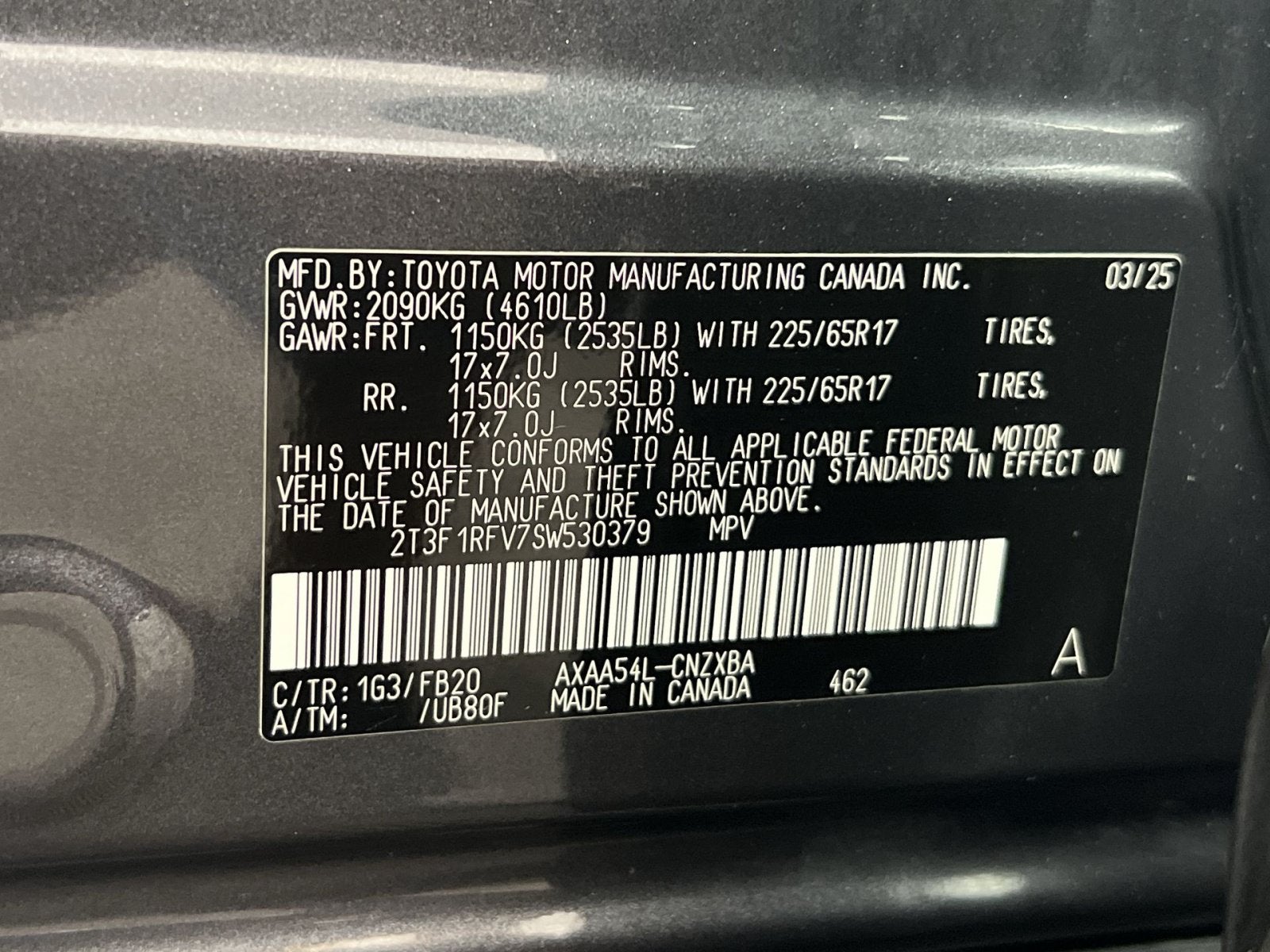 2025 Toyota RAV4 LE