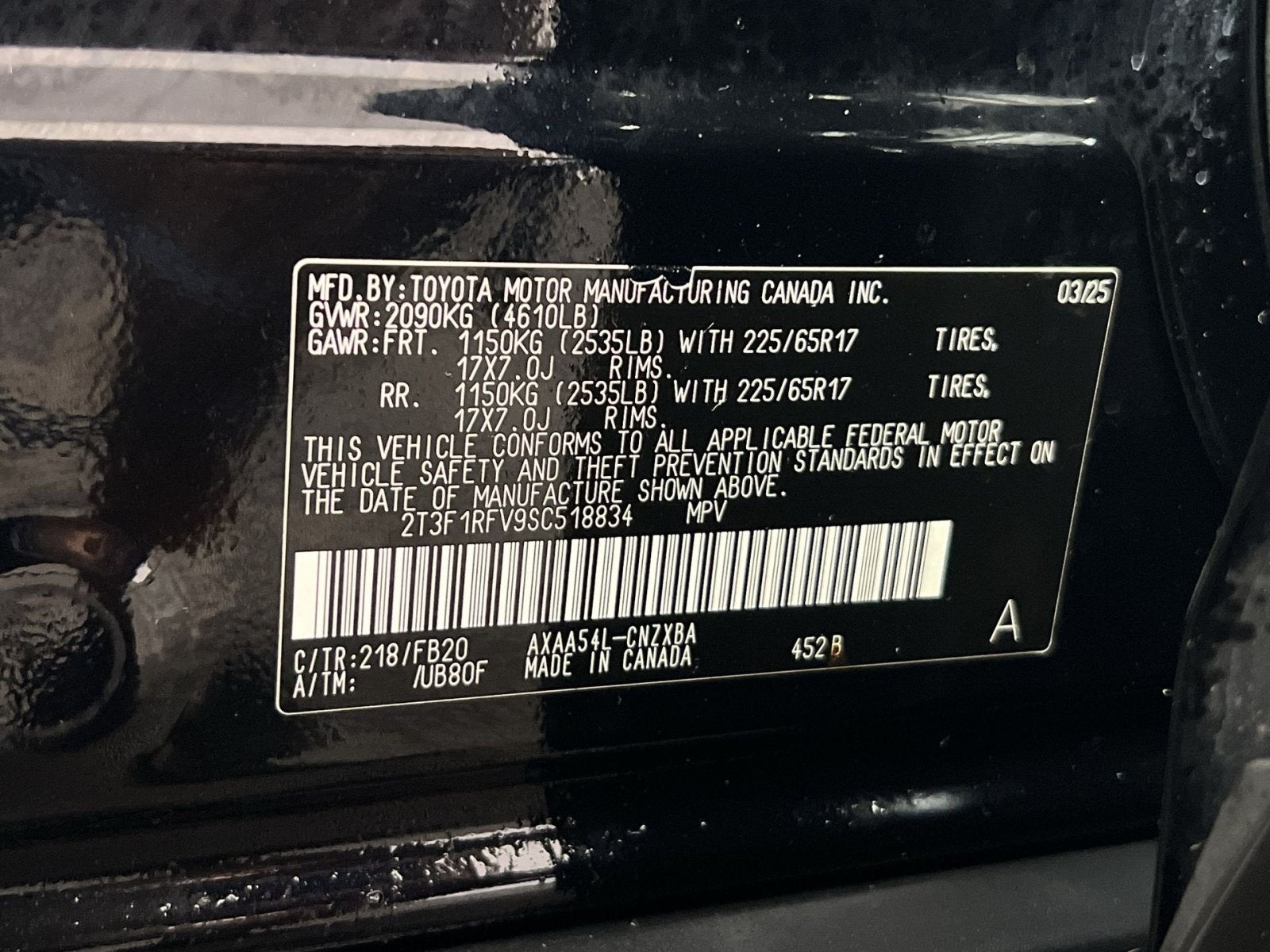 2025 Toyota RAV4 LE