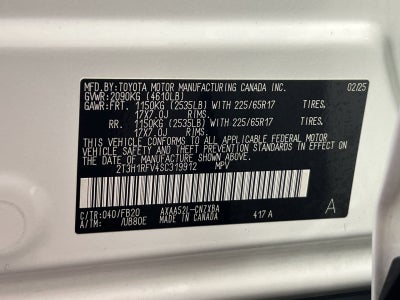 2025 Toyota RAV4 LE