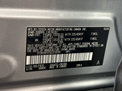2025 Toyota RAV4 LE