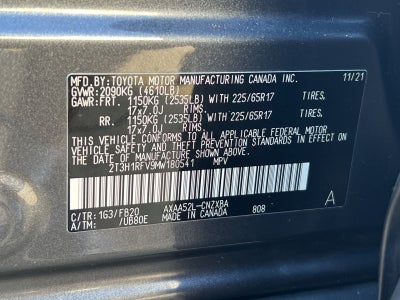 2021 Toyota RAV4 LE