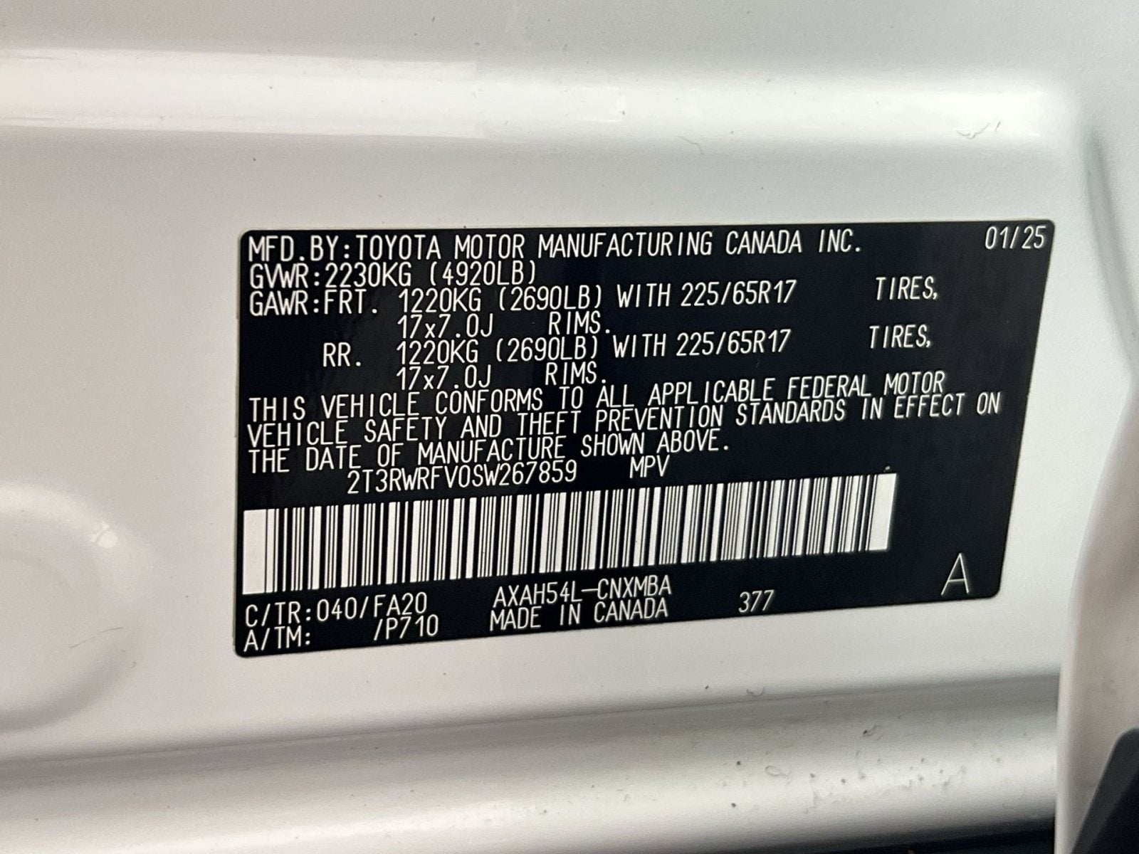 2025 Toyota RAV4 Hybrid XLE