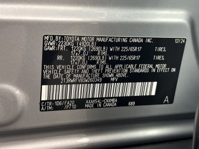 2025 Toyota RAV4 Hybrid XLE