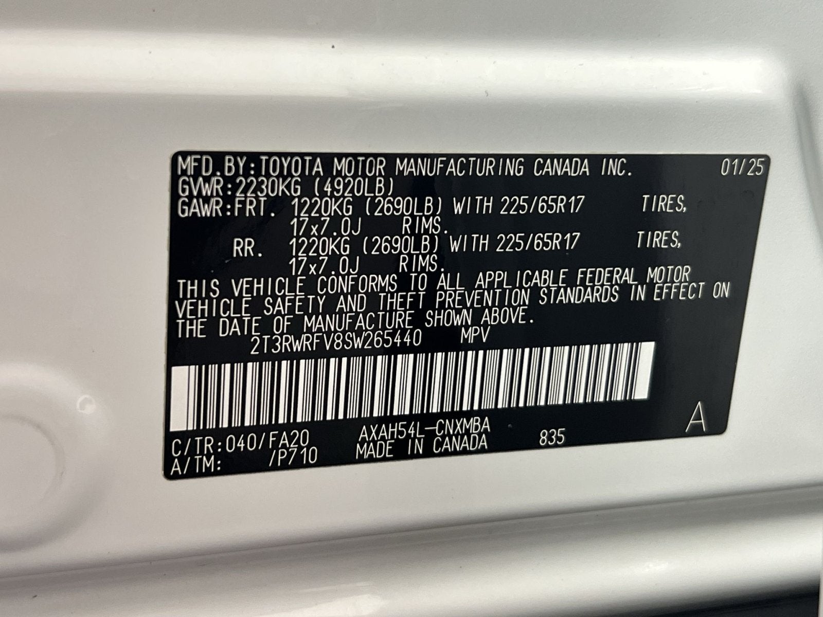 2025 Toyota RAV4 Hybrid XLE