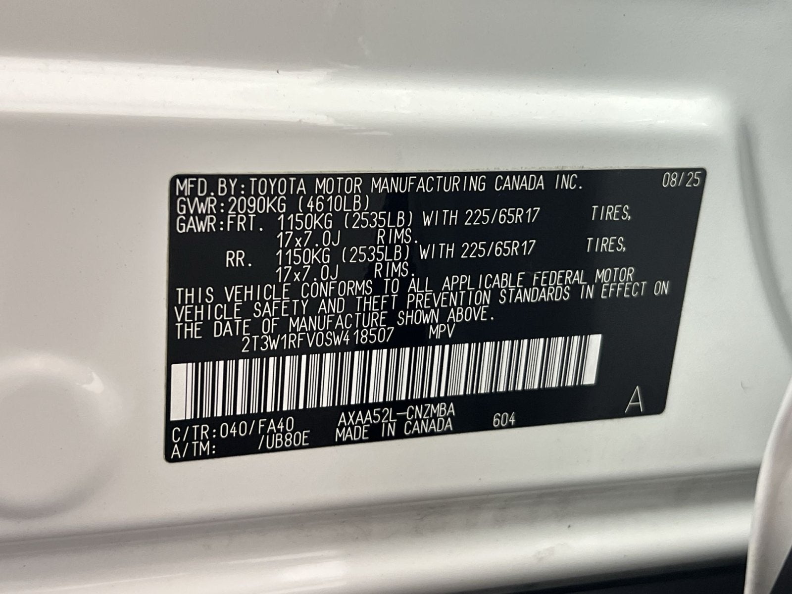 2025 Toyota RAV4 XLE