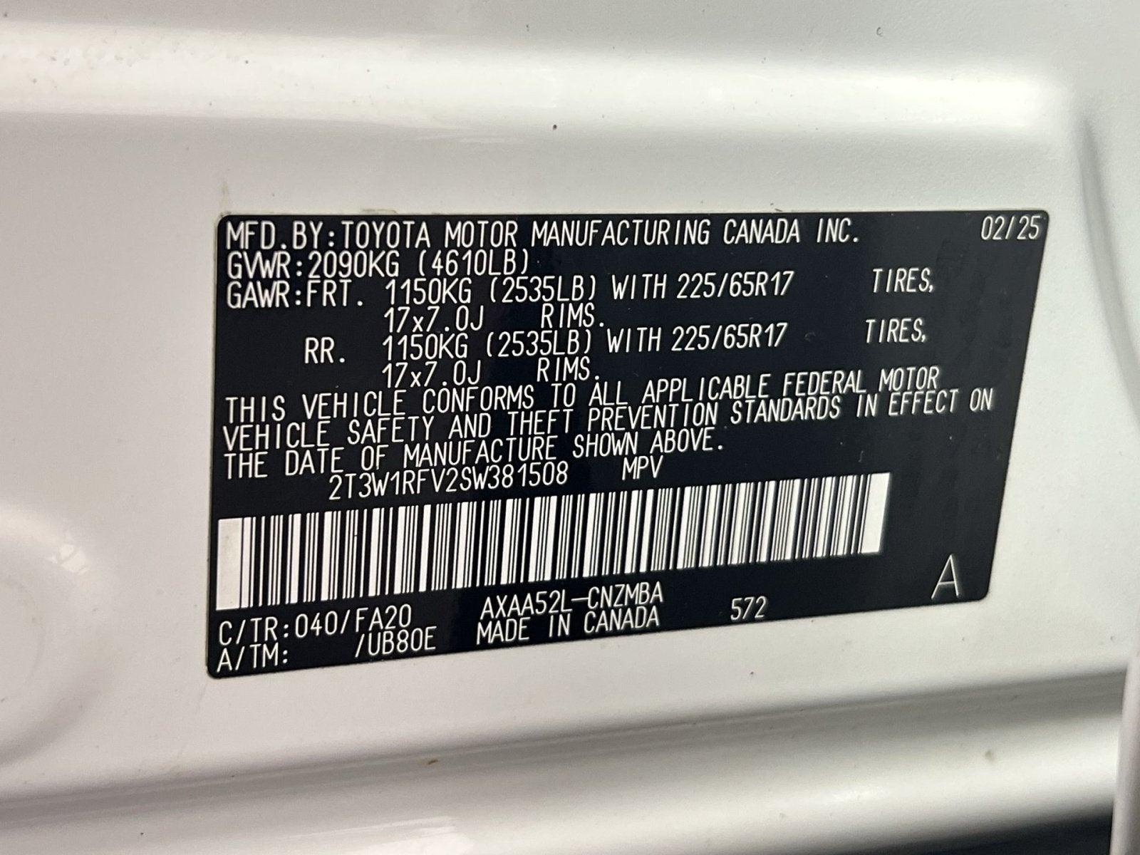 2025 Toyota RAV4 XLE