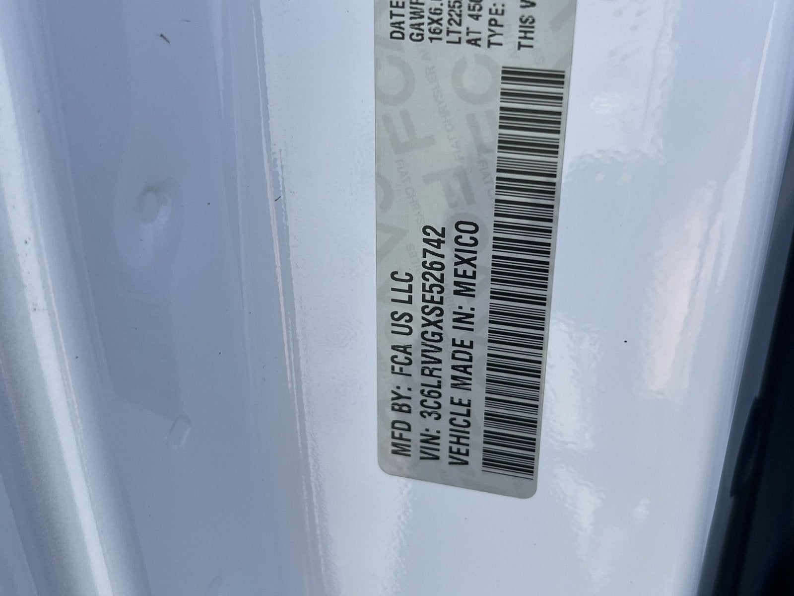2025 RAM ProMaster 2500 Base