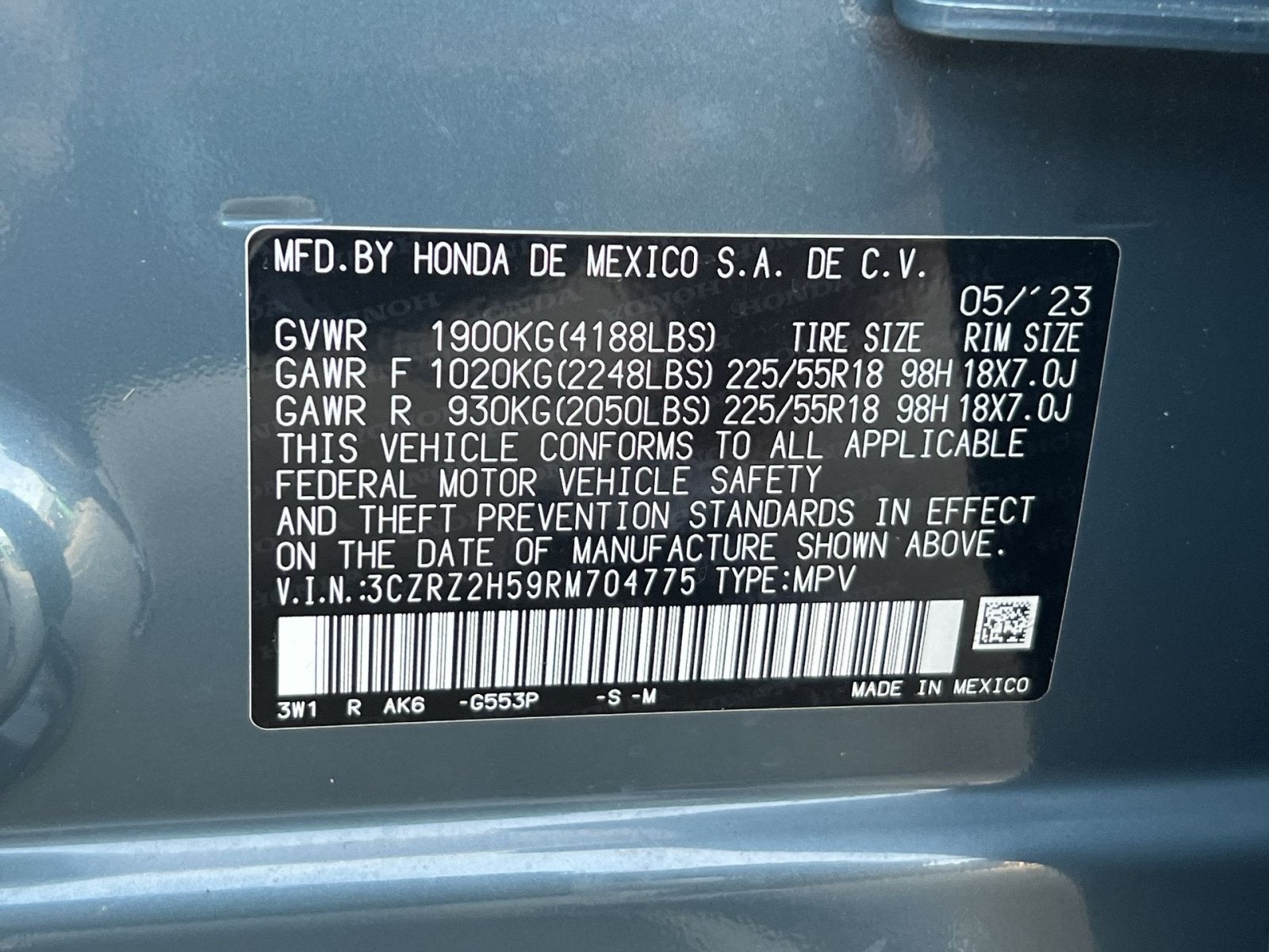 2024 Honda HR-V Sport
