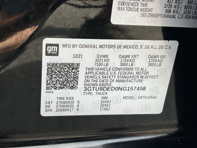 2022 GMC Sierra 1500 Limited SLT