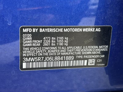 2020 BMW 3 Series 330i xDrive