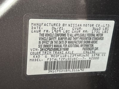 2021 Nissan Kicks SR