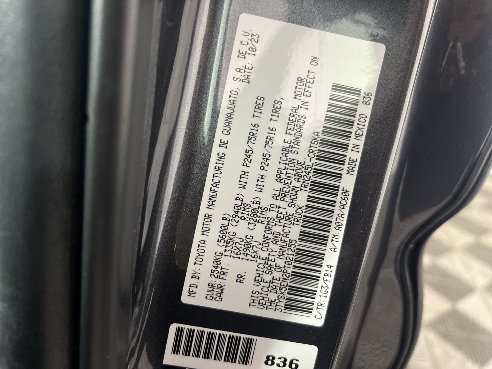 2023 Toyota Tacoma SR