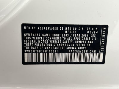 2024 Volkswagen Jetta 1.5T S