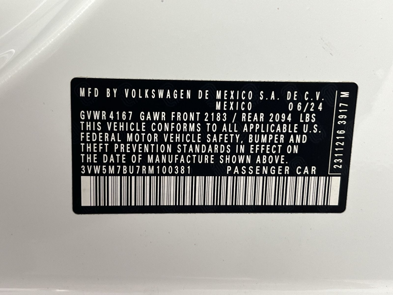 2024 Volkswagen Jetta 1.5T S