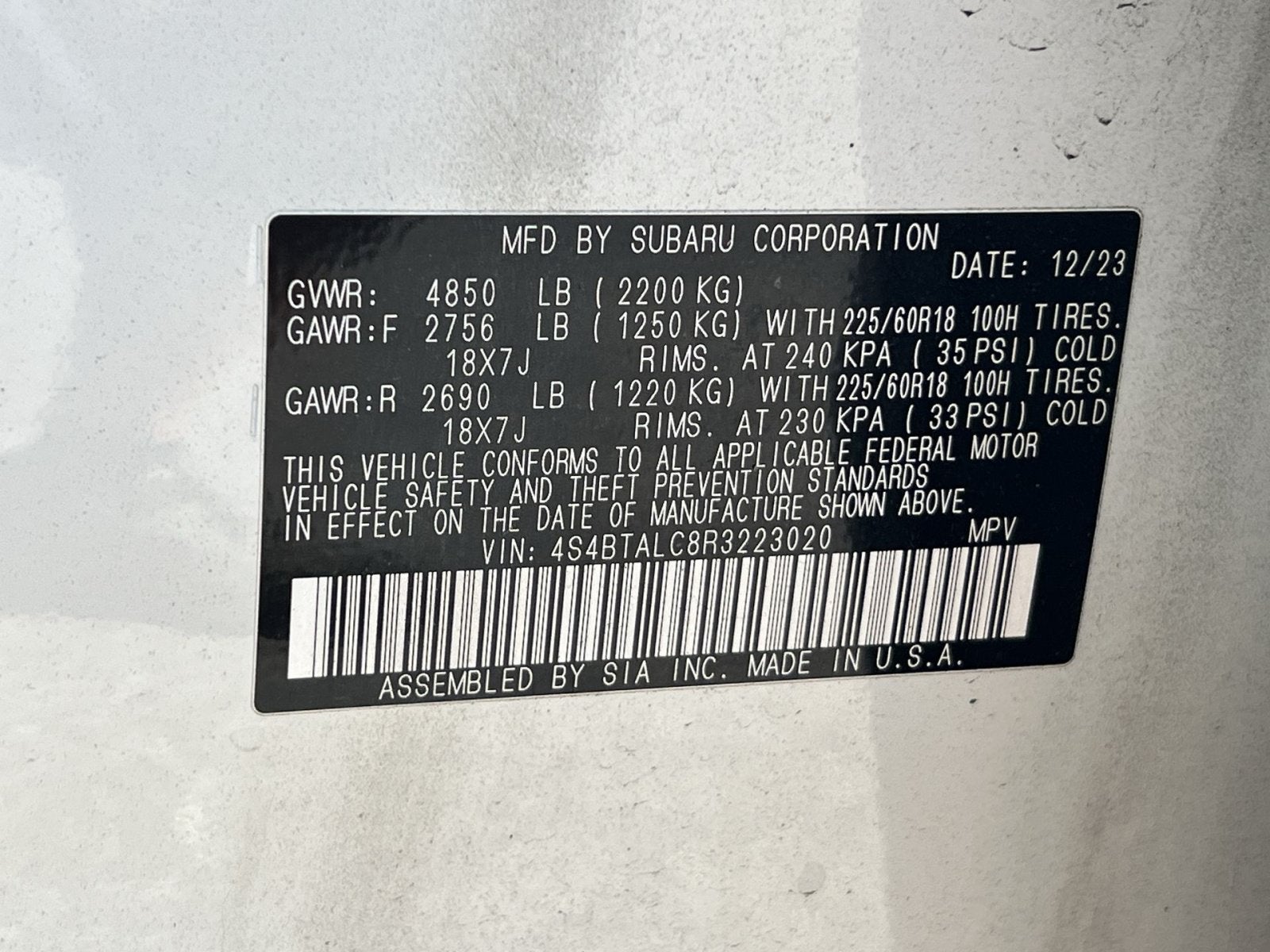 2024 Subaru Outback Onyx Edition