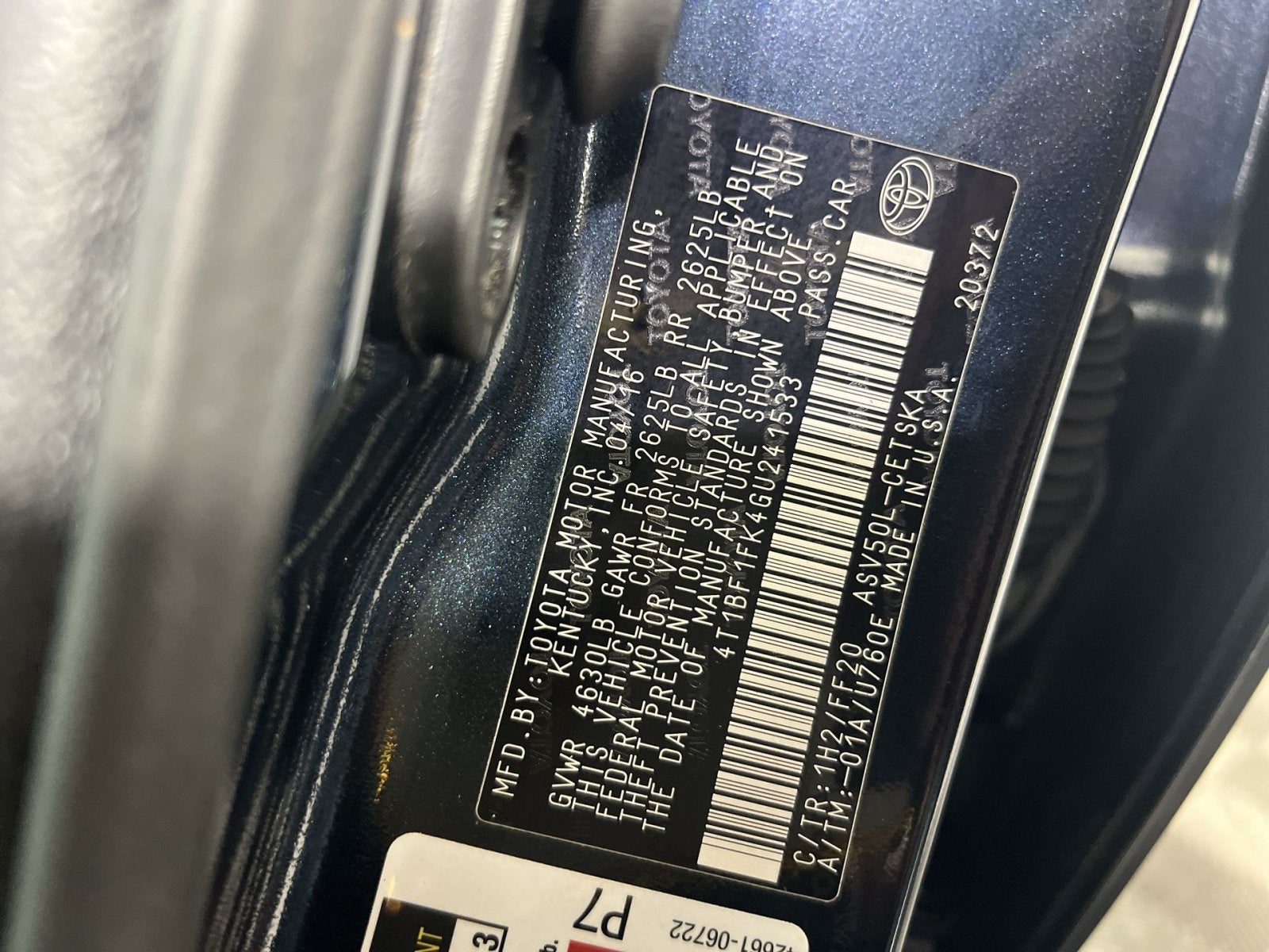 2016 Toyota Camry SE