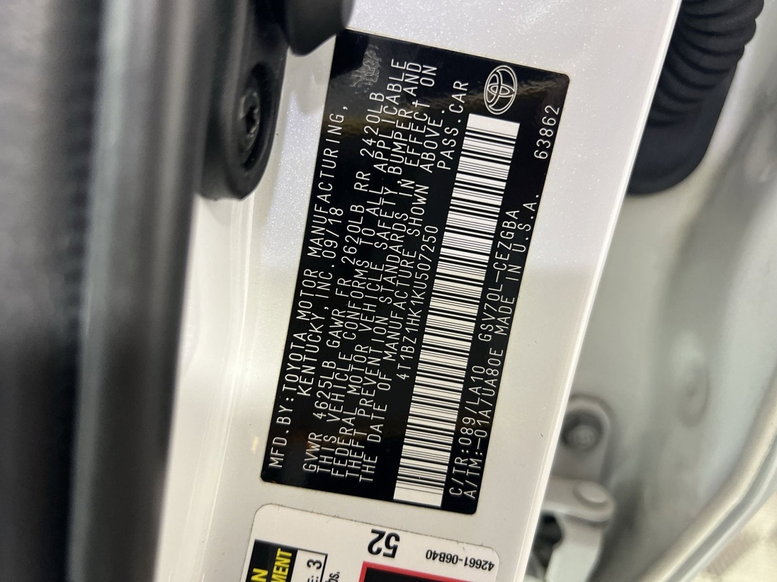 2019 Toyota Camry XLE