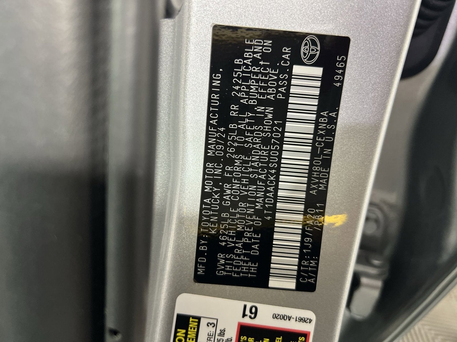 2025 Toyota Camry LE