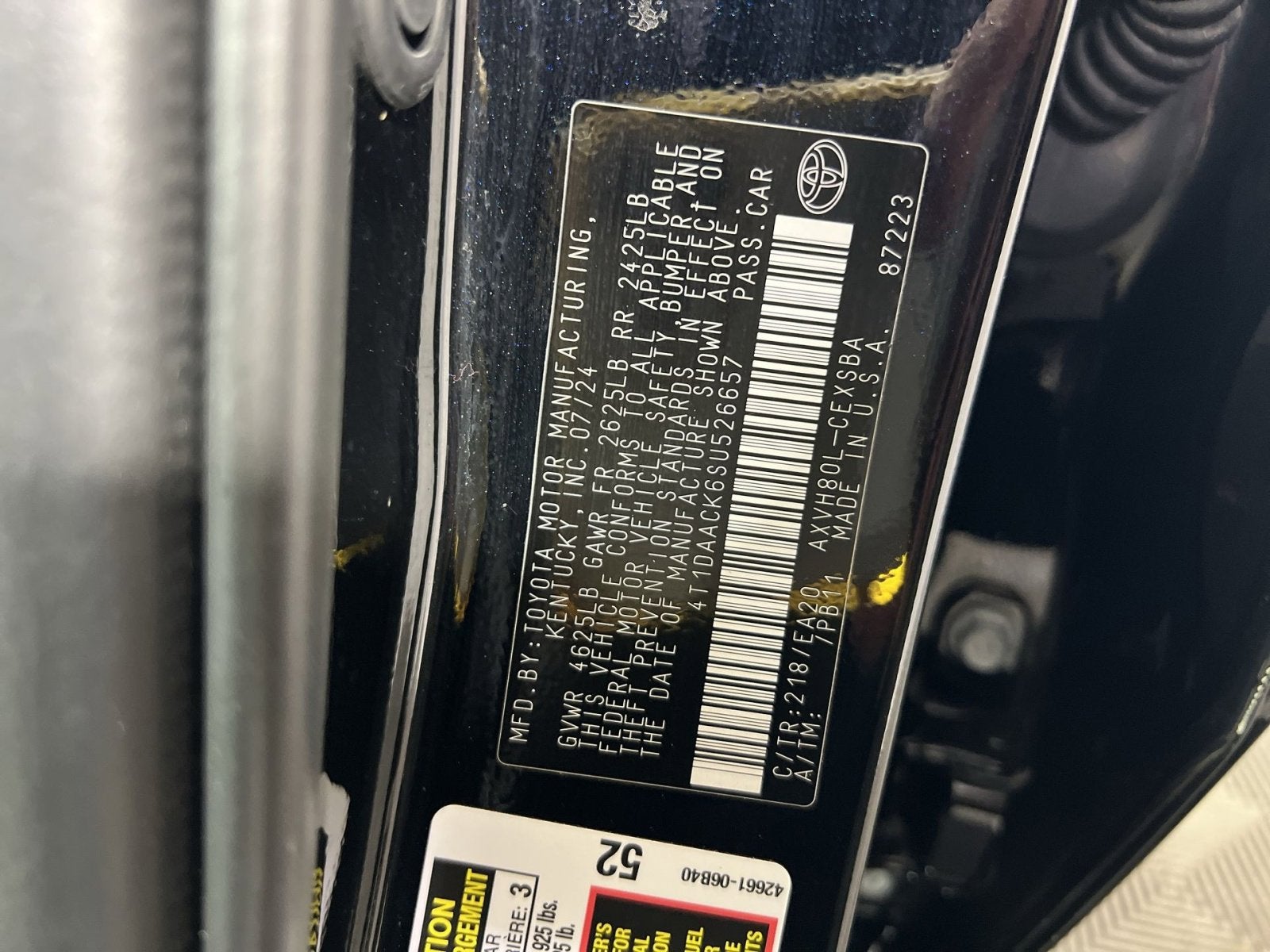 2025 Toyota Camry SE