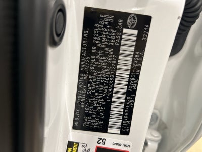 2025 Toyota Camry SE