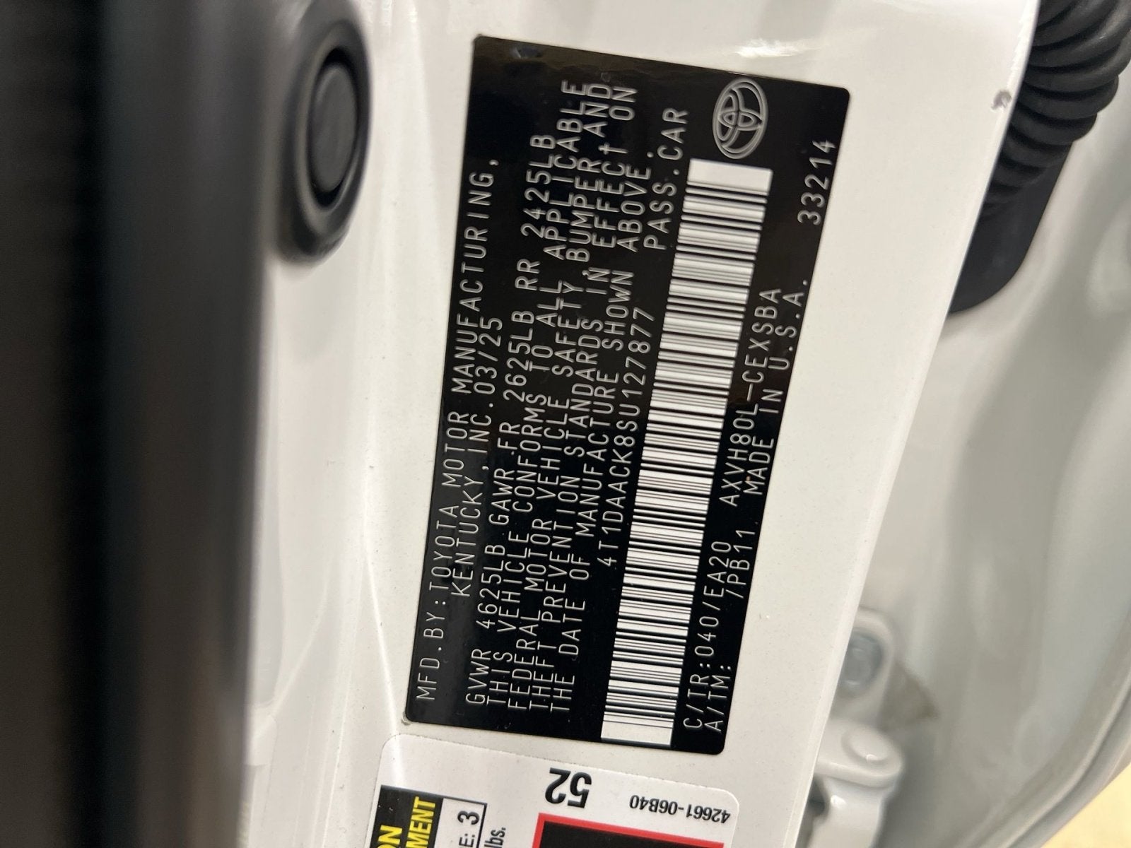 2025 Toyota Camry SE