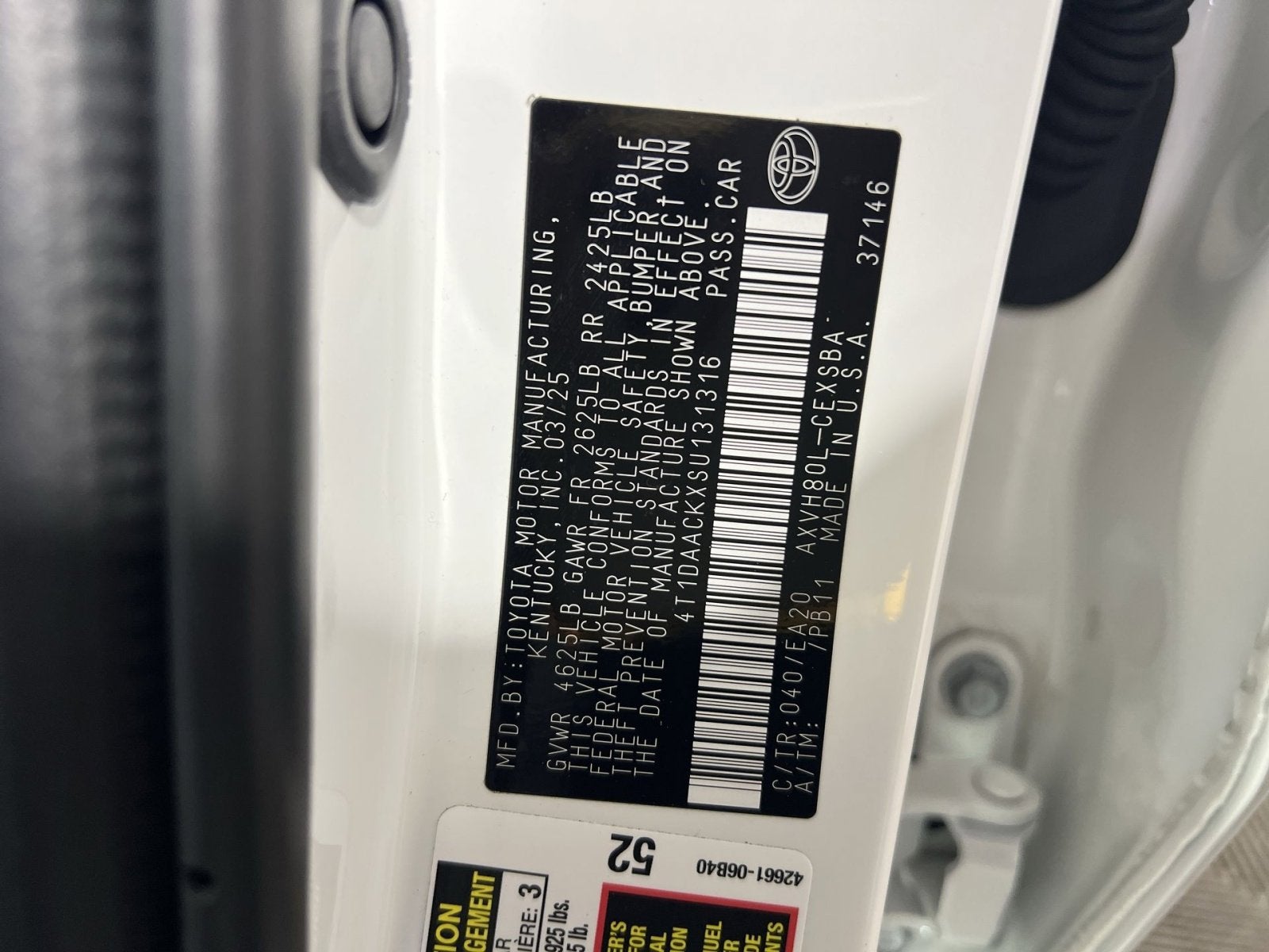 2025 Toyota Camry SE