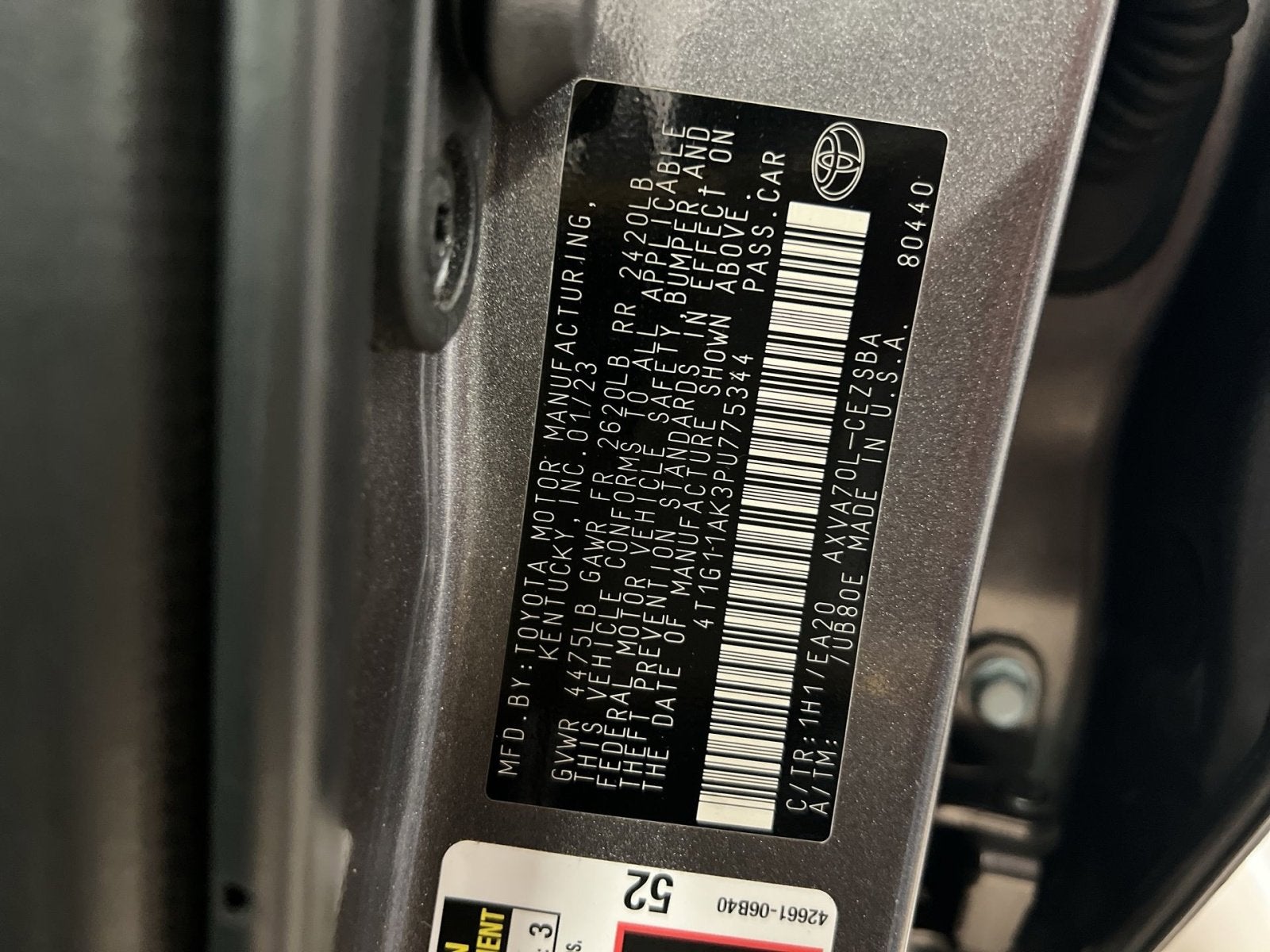 2023 Toyota Camry SE