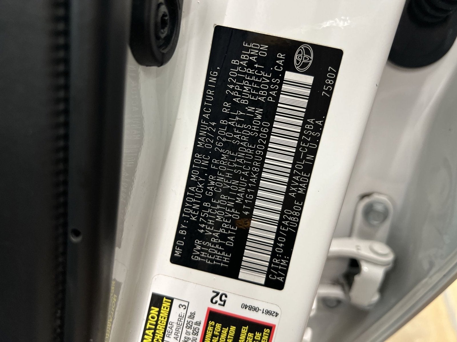 2024 Toyota Camry SE