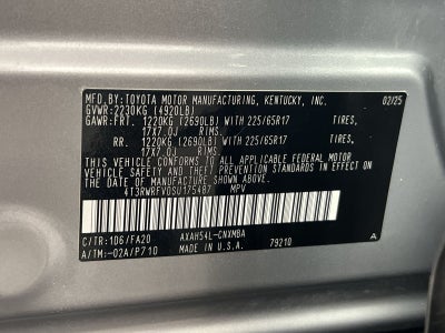 2025 Toyota RAV4 Hybrid XLE