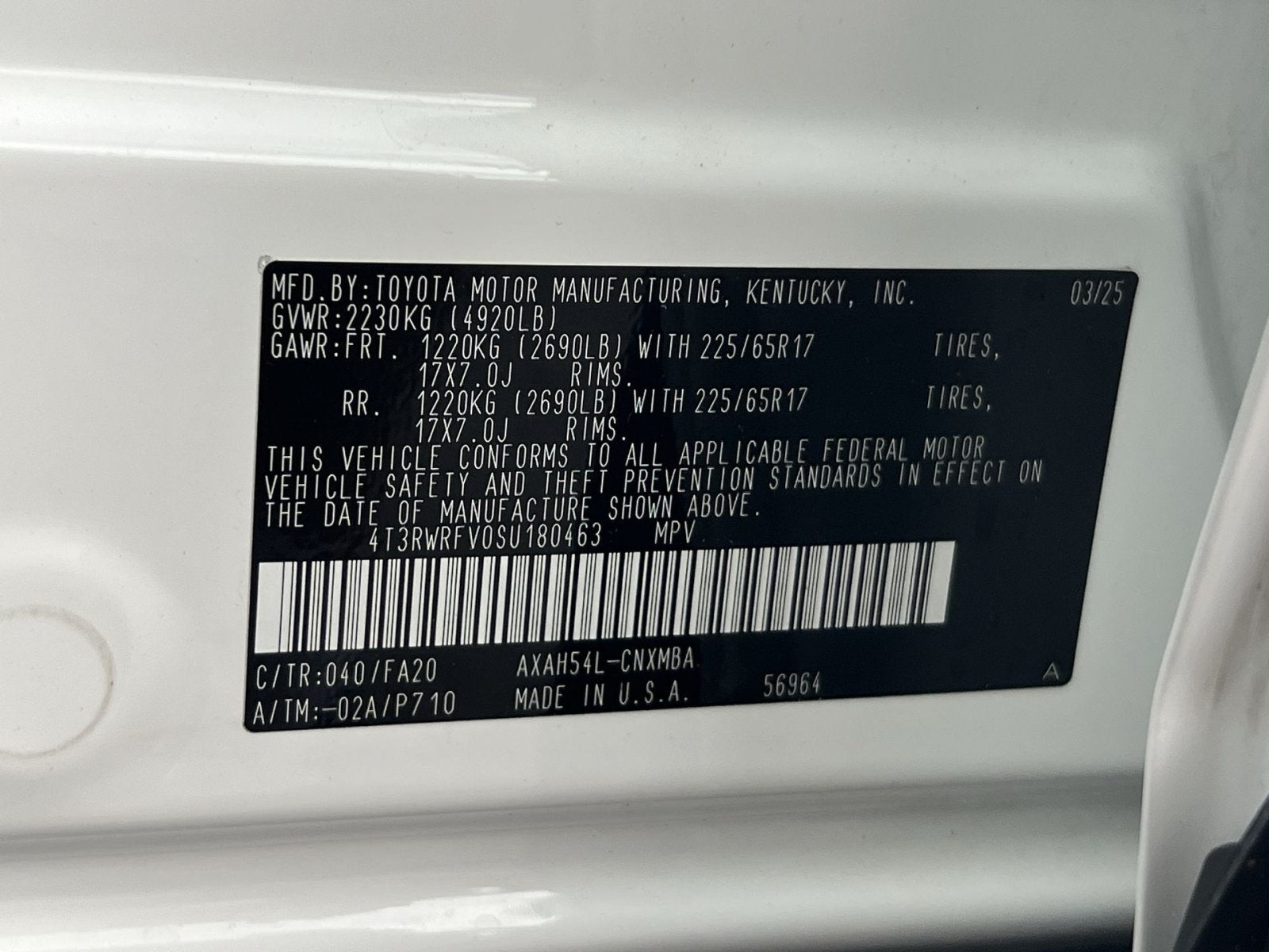 2025 Toyota RAV4 Hybrid XLE