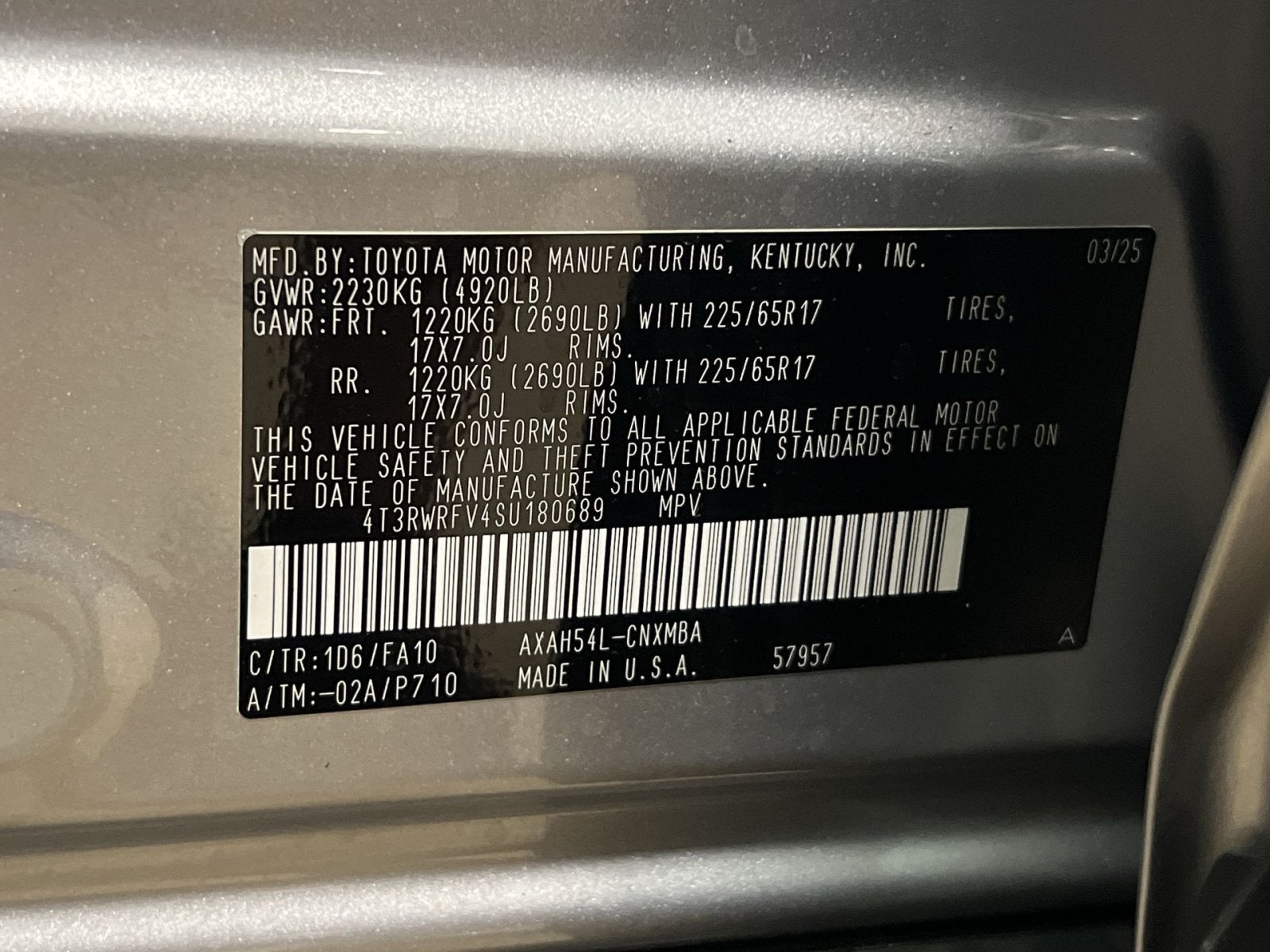 2025 Toyota RAV4 Hybrid XLE