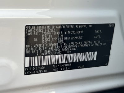 2025 Toyota RAV4 Hybrid XLE